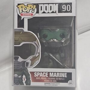Funko Pop! Games Doom Space Marine Vinyl Figure